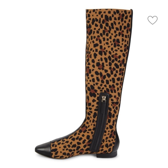 NWB Kate Spade Leopard Knee High Mikayla Boots - Picture 4 of 10
